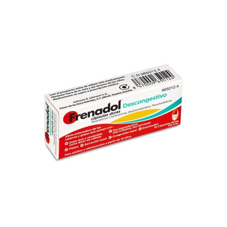 FRENADOL DESCONGESTIVO 16 CAPSULAS