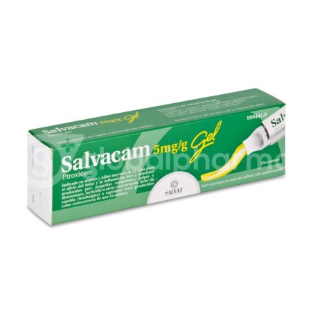 SALVACAM 5 mg/g GEL CUTANEO 1 TUBO 60 g