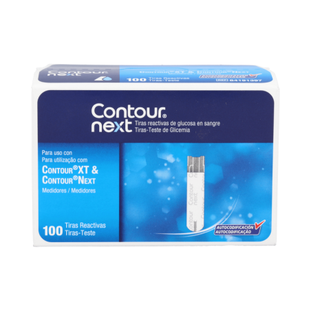 TIRAS REACTIVAS GLUCEMIA CONTOUR NEXT 100 U