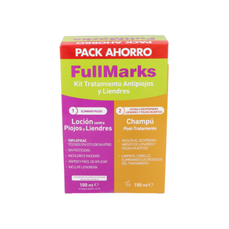 FULLMARKS ANTIPIOJOS Y LIENDRES CHAMPU + LOCION