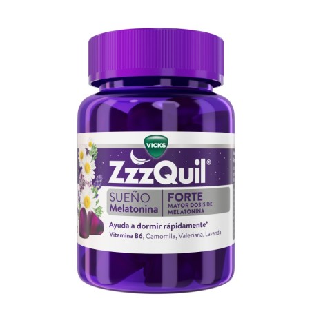 ZZZQUIL NATURA FORTE 30 GUMMIES SABOR FRUTOS DEL BOSQUE
