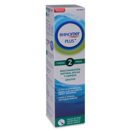 RHINOMER PLUS ADULTOS FUERZA 2 MEDIA 1 SPRAY 125 ML
