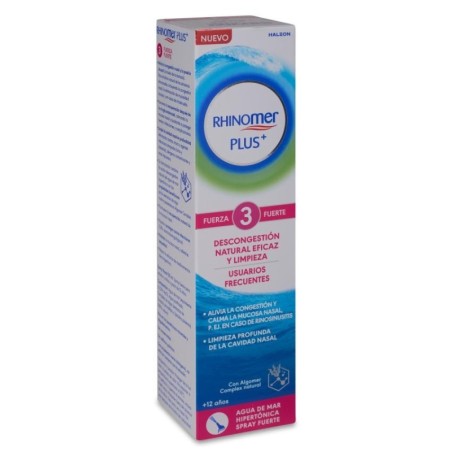 RHINOMER PLUS USUARIOS FRECUENTES FUERZA 3 FUERTE 1 SPRAY 125 ML
