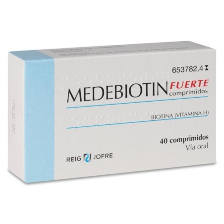 MEDEBIOTIN FUERTE 5 MG 40 COMPRIMIDOS