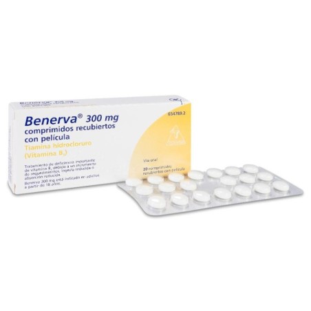 BENERVA 300 MG 20 COMPRIMIDOS
