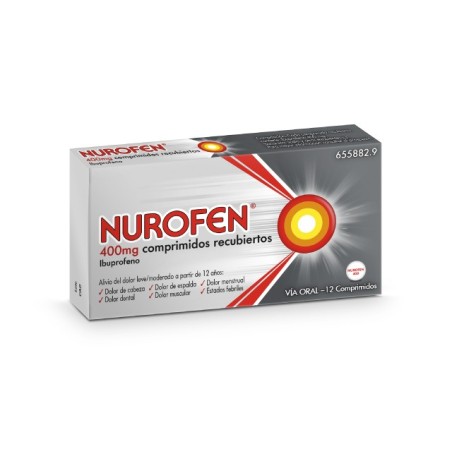NUROFEN 400 MG 12 COMPRIMIDOS RECUBIERTOS