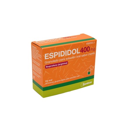 ESPIDIDOL 400 MG 20 SOBRES GRANULADO SOLUCION ORAL MENTA