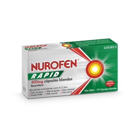 NUROFEN 400 MG 10 CAPS