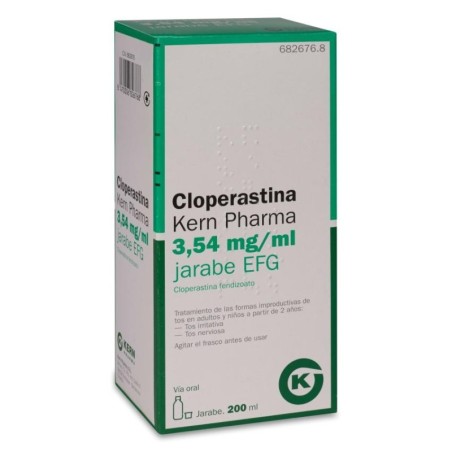 CLOPERASTINA KERN PHARMA EFG 3.54 MG/ML JARABE 200 ML