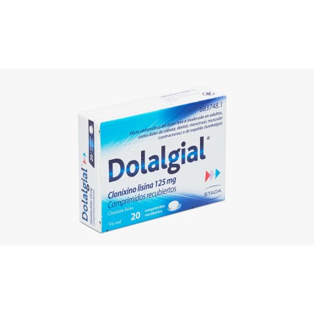 DOLALGIAL 125 MG 20 COMPRIMIDOS RECUBIERTOS