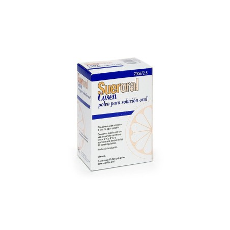 SUERORAL CASEN 5 SOBRES POLVO SOLUCION ORAL