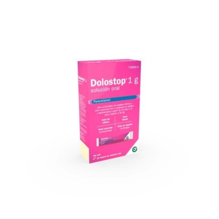 DOLOSTOP 1 G 10 SOBRES SOLUCION ORAL 10 ML