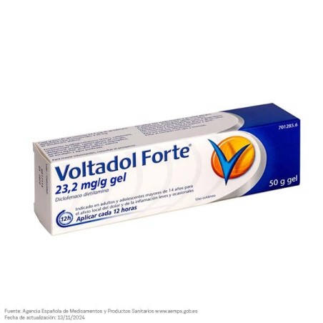 VOLTADOL FORTE 23.2 MG/G GEL TOPICO 100 G