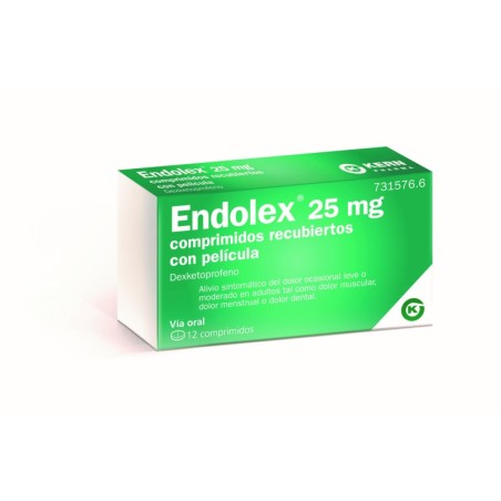ENDOLEX 25 MG 12 COMPRIMIDOS