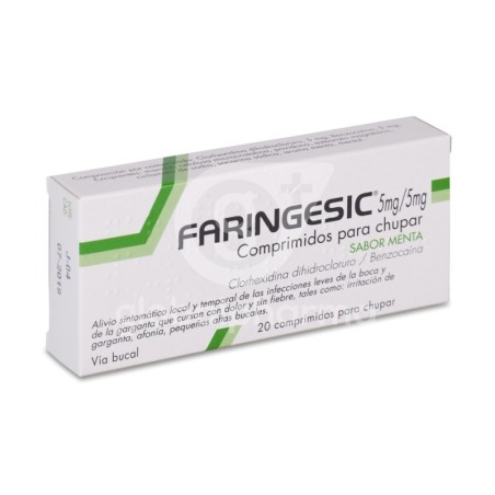 FARINGESIC MENTA 20 COMP