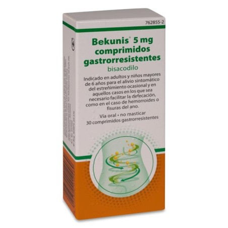 BEKUNIS 5 MG 30 COMPRIMIDOS GASTRORESISTENTES