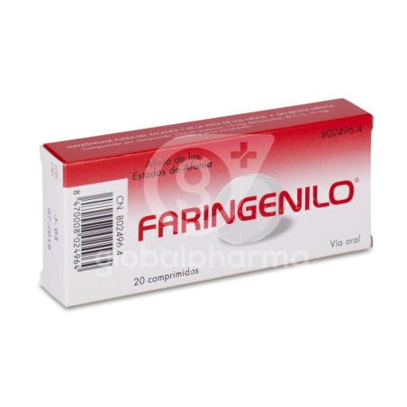 FARINGENILO 20 COMPRIMIDOS PARA CHUPAR