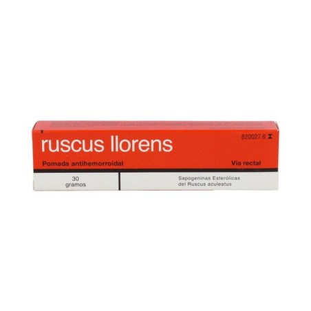 RUSCUS LLORENS POMADA RECTAL 30 G