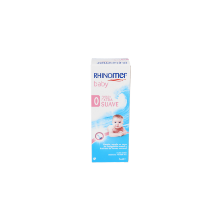 RHINOMER BABY LIMPIEZA NASAL F-0 EXTRA SUAVE ESTERIL 1 NEBULIZADOR 115 ml