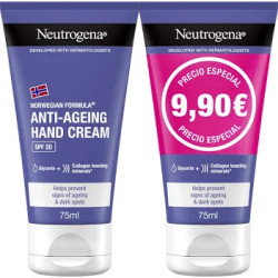 NEUTROGENA CREMA DE MANOS DUPLO ANTIEDAD Y ANTIMANCHAS SPF20 2X75 ML