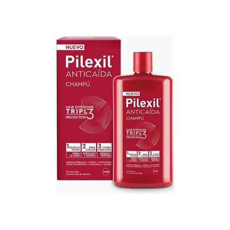 PILEXIL ANTICAIDA CHAMPU TRIPLE PROTECTION 1 ENVASE 450 ML
