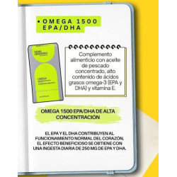 GH OMEGA 1500 EPA/DHA COMPLEMENTO ALIMENTICIO 60 CPASULAS