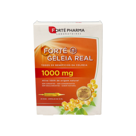 FORTE JALEA REAL 1000 MG 20 AMPOLLAS X 10 ML