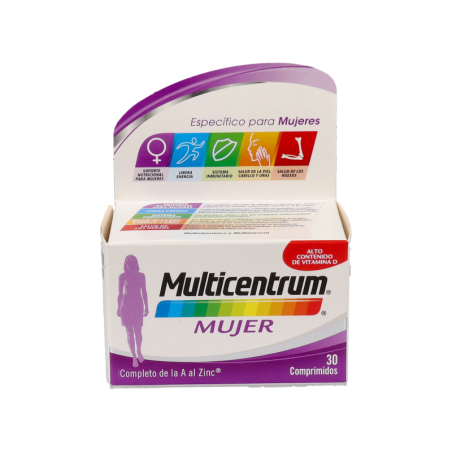 MULTICENTRUM MUJER 30 COMPRIMIDOS