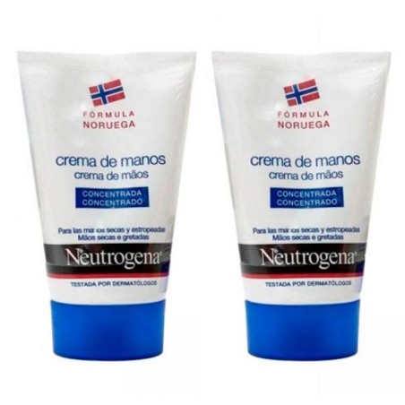 NEUTROGENA FORMULA NORUEGA CREMA DE MANOS CONCENTRADA 2 ENVASES 50 ml