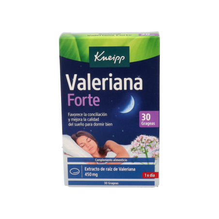 KNEIPP VALERIANA FORTE 30 GRAGEAS