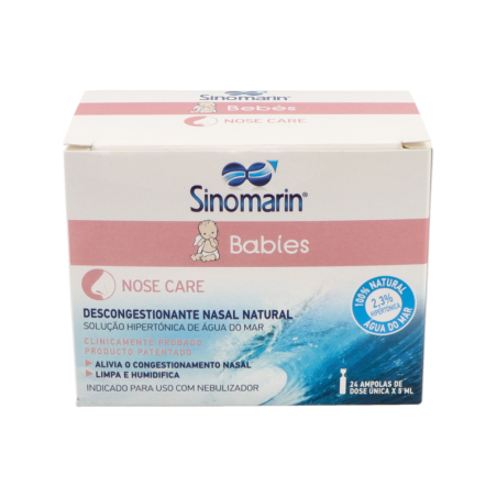 SINOMARIN BEBES LIMPIEZA NASAL 18 VIALES MONODOSIS 5 ml