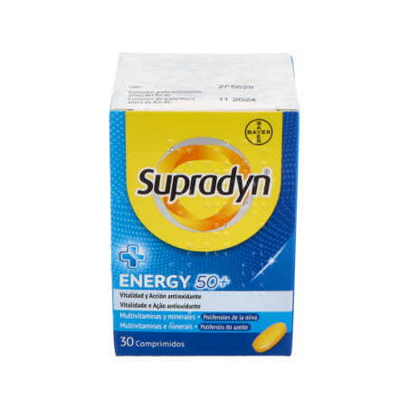 SUPRADYN ENERGY 50+ 30 COMPRIMIDOS
