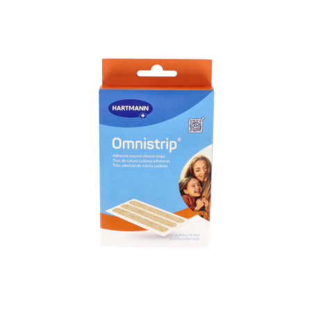 OMNISTRIP SUTURA CUTANEA ESTERIL 2 UNIDADES 76 mm x 6 mm