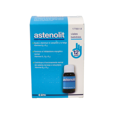 ASTENOLIT 12 VIALES BEBIBLES 10 ml