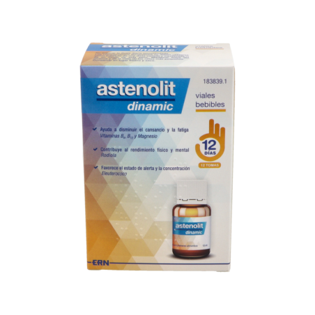 ASTENOLIT DINAMIC 12 VIALES BEBIBLES 10 ml