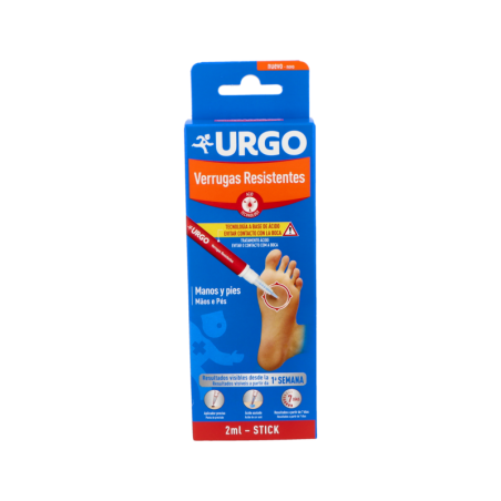 URGO VERRUGAS RESISTENTES 1 STICK 2 g