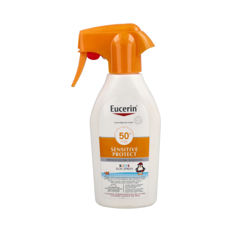 EUCERIN SUN PROTECTION 50+ SPRAY INFANTIL SENSITIVE PROTECT 1 ENVASE 250 ml