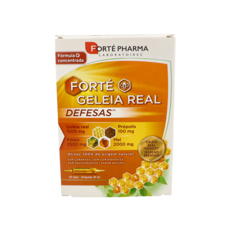 FORTE JALEA REAL DEFENSAS+ 20 AMPOLLAS 10 ml