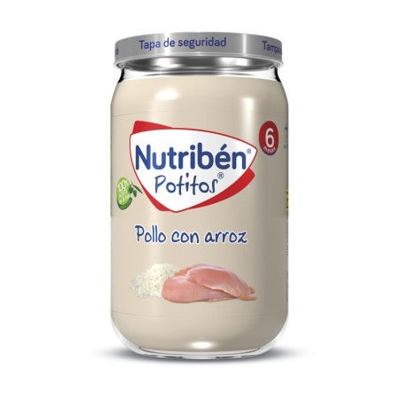 NUTRIBEN POLLO CON ARROZ 1 POTITO 235 g