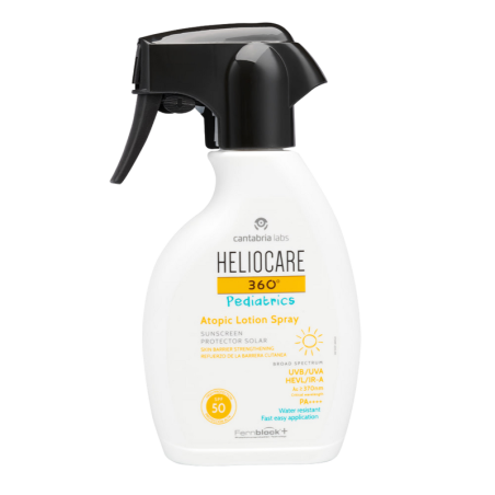 HELIOCARE 360º SPF 50+ PEDIATRICS ATOPIC LOTION PROTECTOR SOLAR 1 SPRAY 250 ML