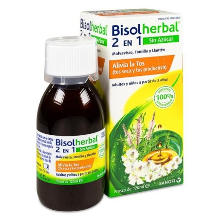 BISOLHERBAL 3 EN 1 SIN AZUCAR 1 FRASCO 100 ml