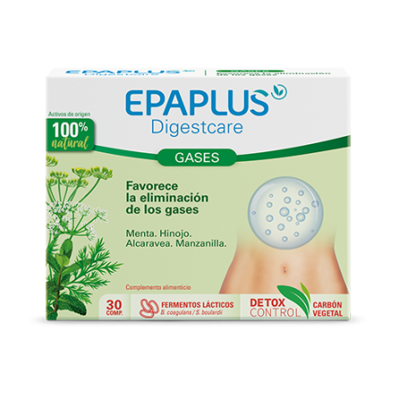 EPAPLUS DIGESTCARE GASES 30 CAPSULAS