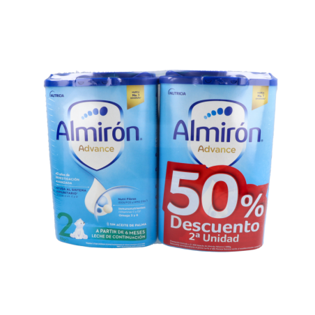 ALMIRON ADVANCE 2 POLVO PACK AHORRO 50% 800 G 2 U