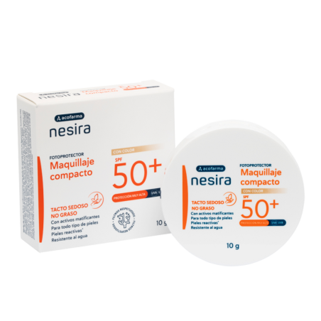 ACOFARDERM SPF 50+ MAQUILLAJE COMPACTO 1 ENVASE 10 g