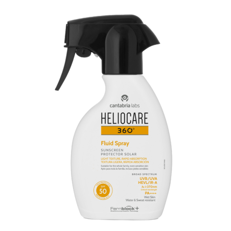 HELIOCARE 360º FLUID PROTECTOR SOLAR SPRAY SPF 50 1 ENVASE 250 ml