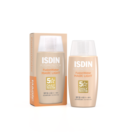 ISDIN FOTOPROTECTOR FUSION WATER MAGIC 1 FRASCO 50 ml COLOR LIGHT