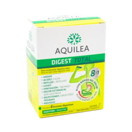 AQUILEA DIGEST TOTAL 24 STICKS 2,5 g SABOR MANZANILLA