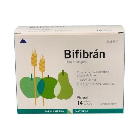 BIFIBRAN 14 SOBRES 5,2 g SABOR LIMON