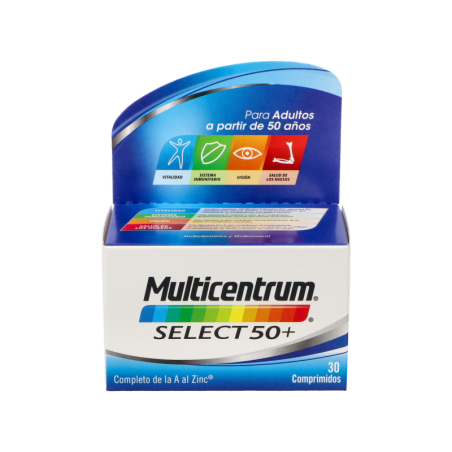MULTICENTRUM SELECT 50+ 30 COMPRIMIDOS
