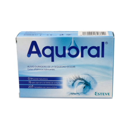 AQUORAL 20 MONODOSIS 0,5 ml